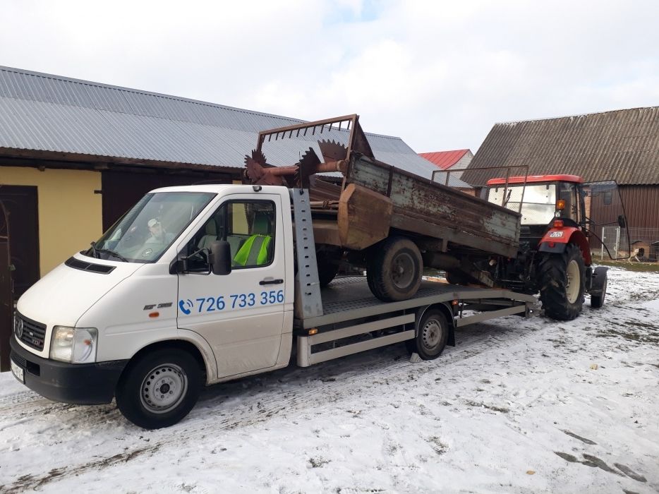 Autolaweta, laweta, transport Lubaczów Oleszyce Cieszanów pomoc, hol