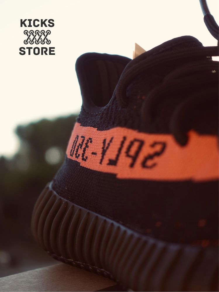 Yeezy Boost 350 v2 Black Red