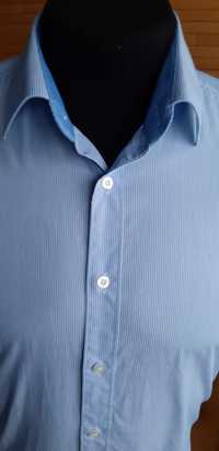 мужская рубашка OLIMP LEVEL5  42/16,5  body fit (97%cotton+3%elastan)