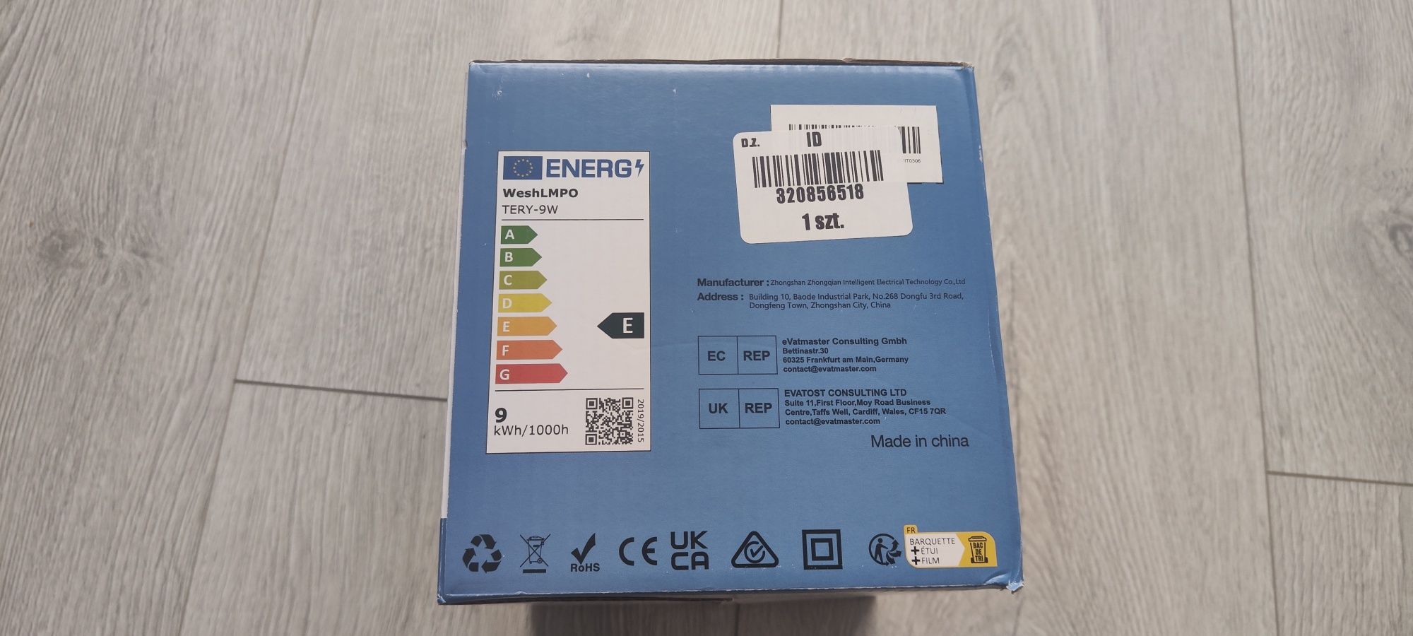 6 sztuk Halogen Oczko sufitowe LED 3000K 9W
