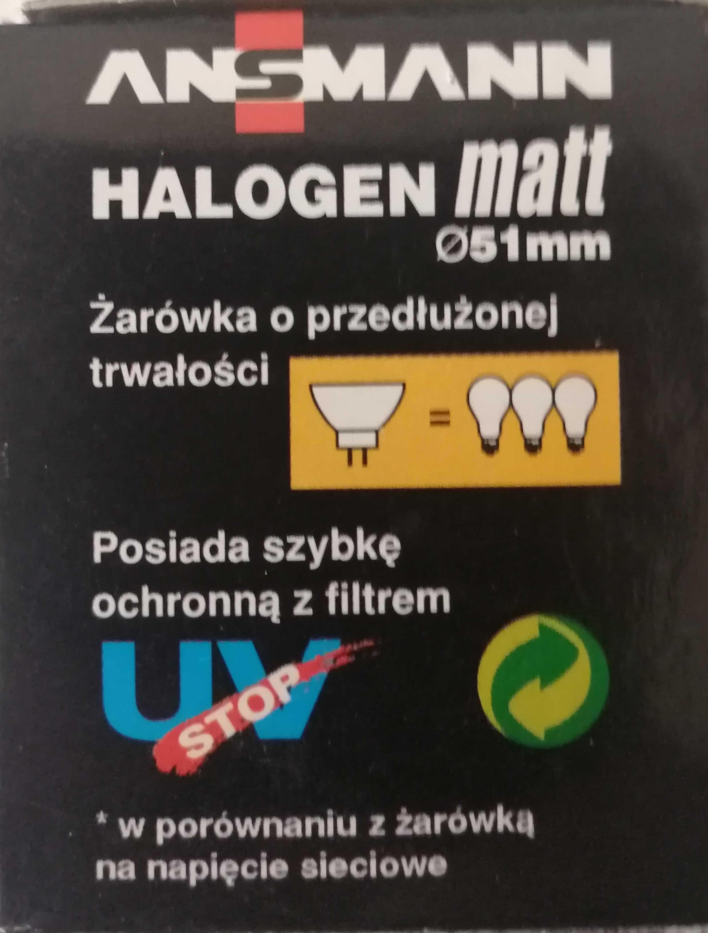 Żarówka halogenowa 35W. ANSMANN