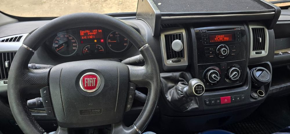 Fiat Ducato Plandeka  Firanka max długi Sypialnia Mały przebieg