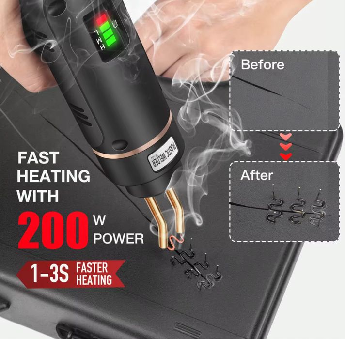 200W Беспроводной сварочный паяльник для пластика