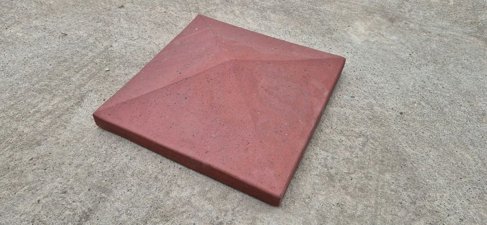 Daszki klinkierowe 48x48x13 cm - 11 szt.