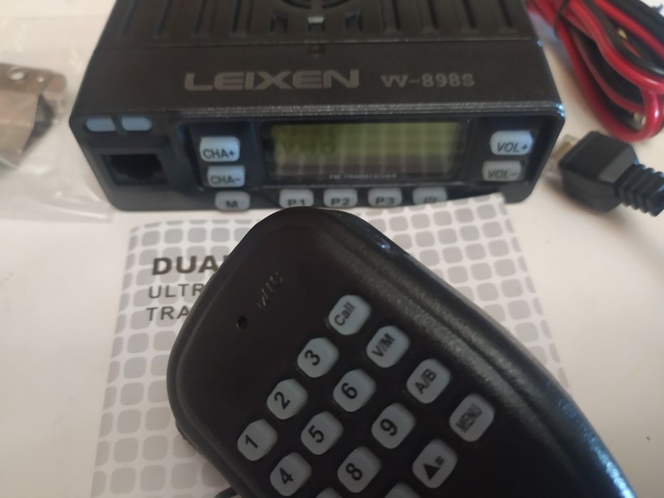 LEIXEN VV-898S VHF UHF авто радіостанцiя 25 Вт 199Ch 144/430 трансивер