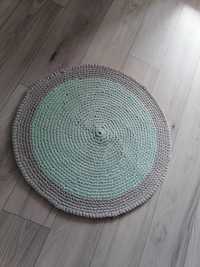 Handmade dywanik że sznurka dziecięcy