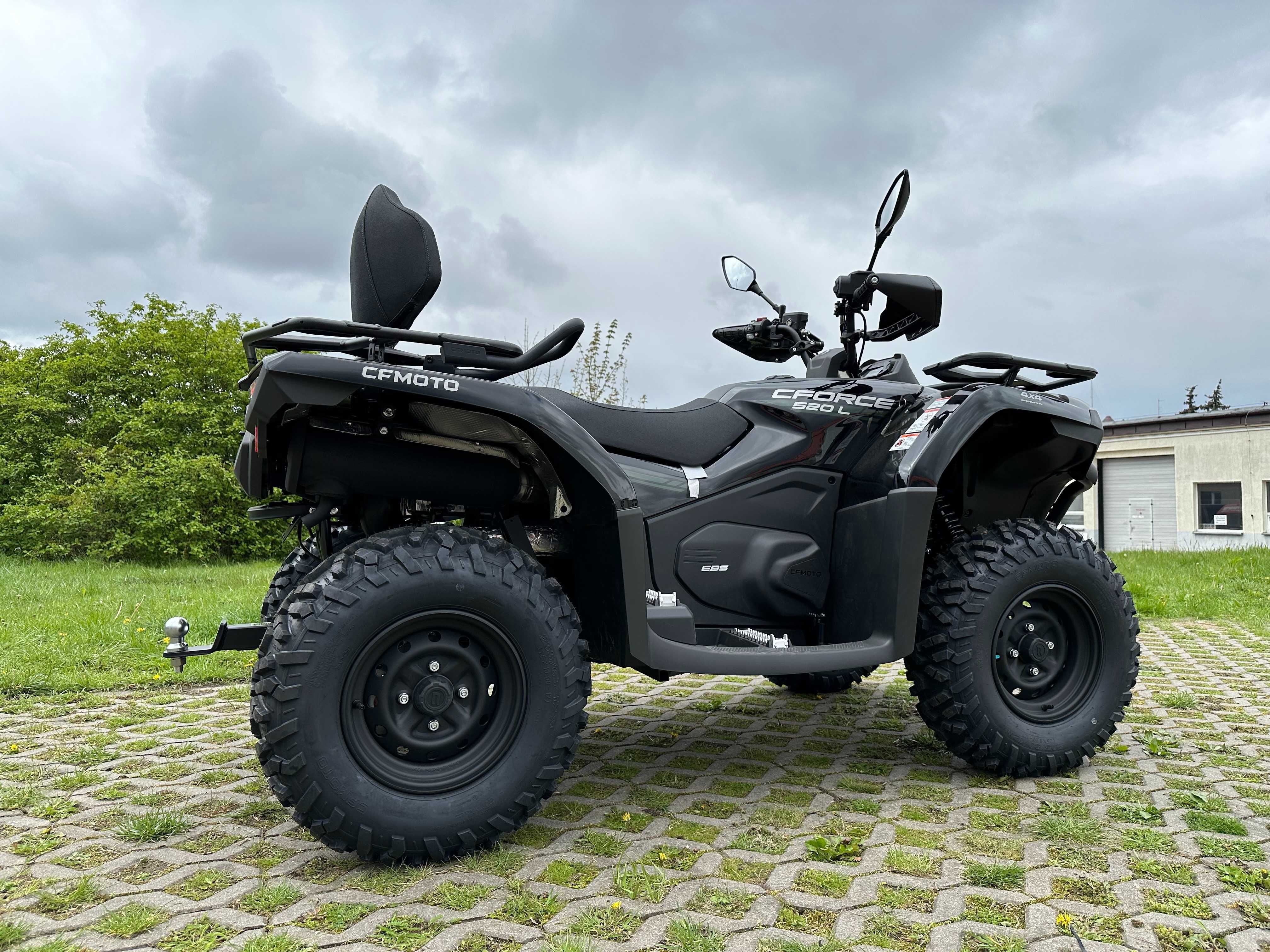 Quad CF Moto 520L Pakiet Gratisów Raty/Leasing/Transport