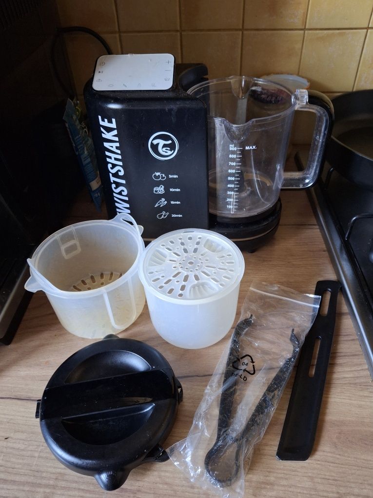 Sterylizator podgrzewacz Robot parowar blender Twistshake