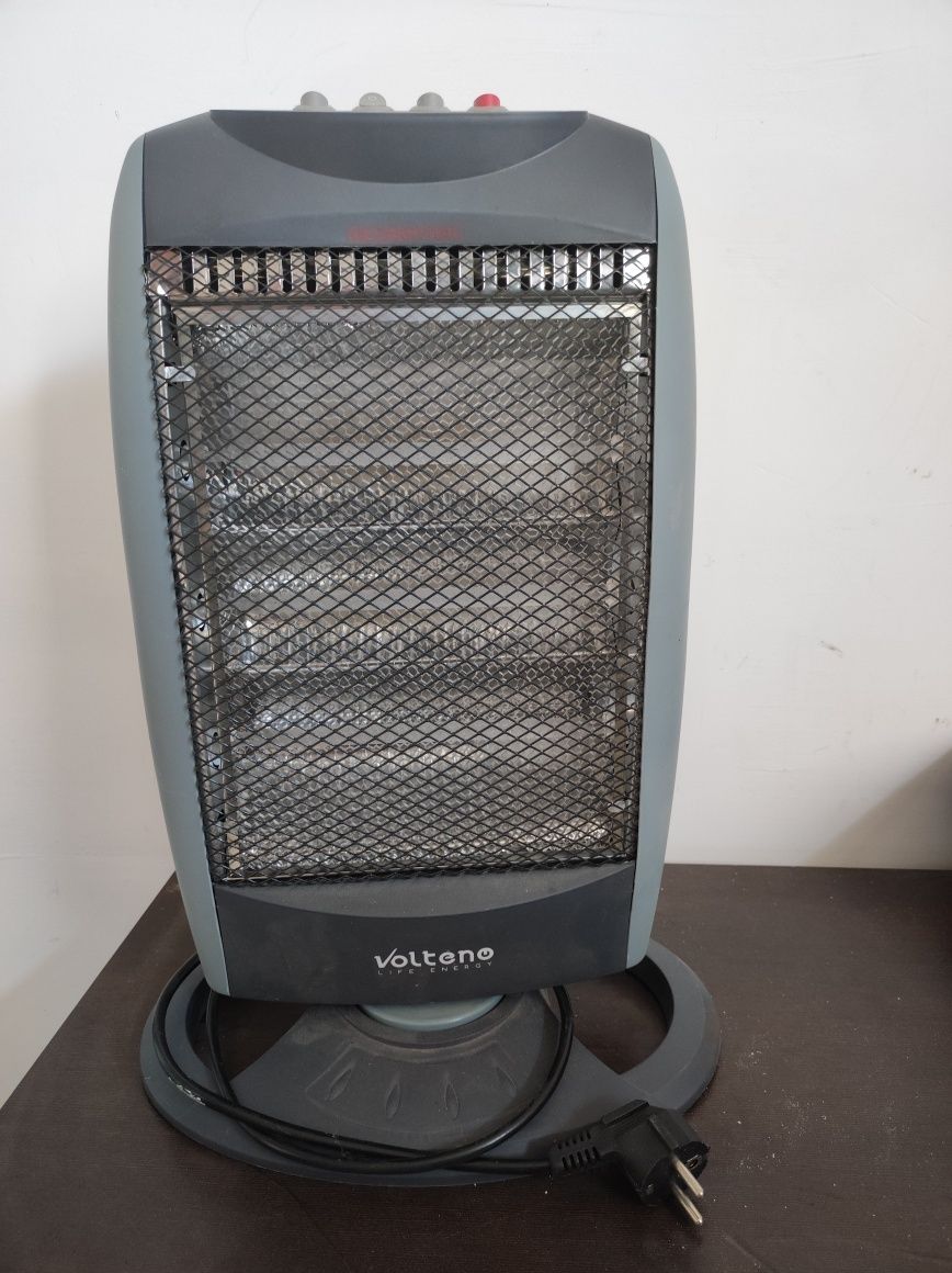 Grzejnik halogenowy VOLTENO 1200W.