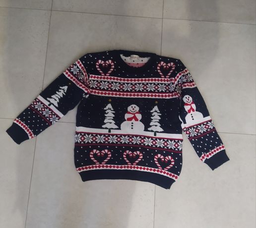 Męski sweter świąteczny