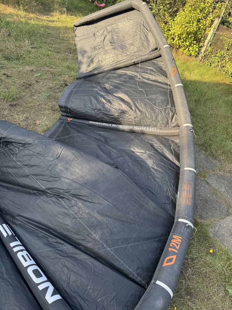 Latawce kite Nobile 50fifty zestaw 9 m i 12 m Kitesurfing sprzęt