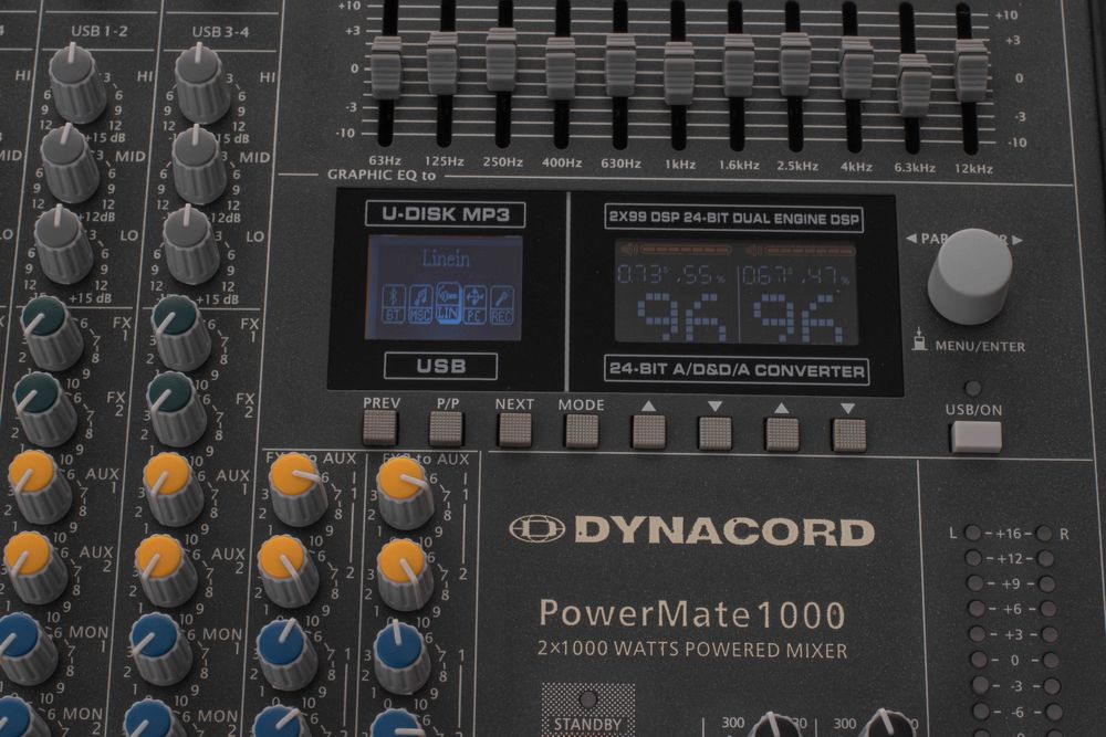 Мікшерний пульт Dynacord PowerMate 1000-3 з підсилювачем 2 Х 1000W