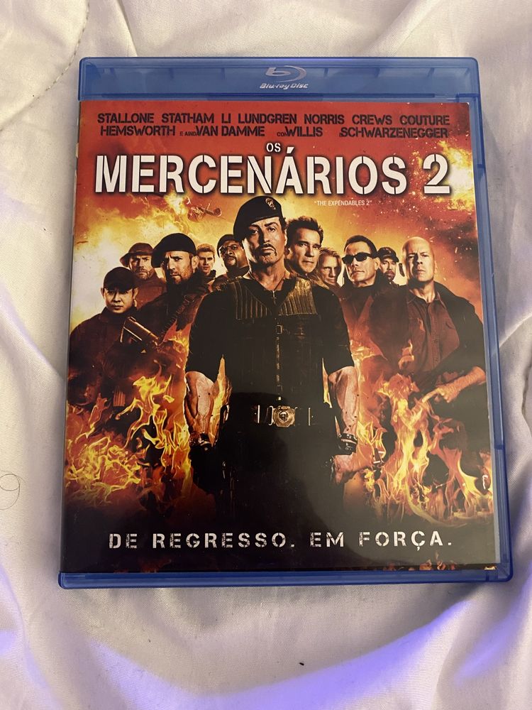 Os mercenarios 2 bluray