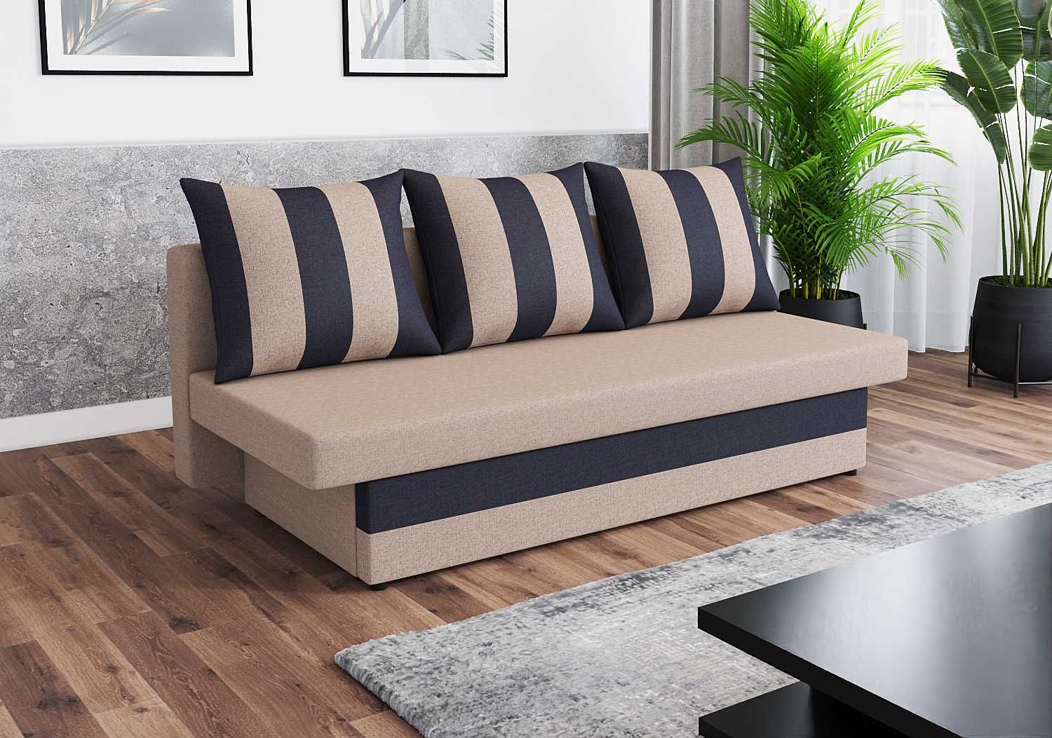 Warszawa Sofa Tapczan Łóżko Materac DARMOWA DOSTAWA Wersalka pojemnik
