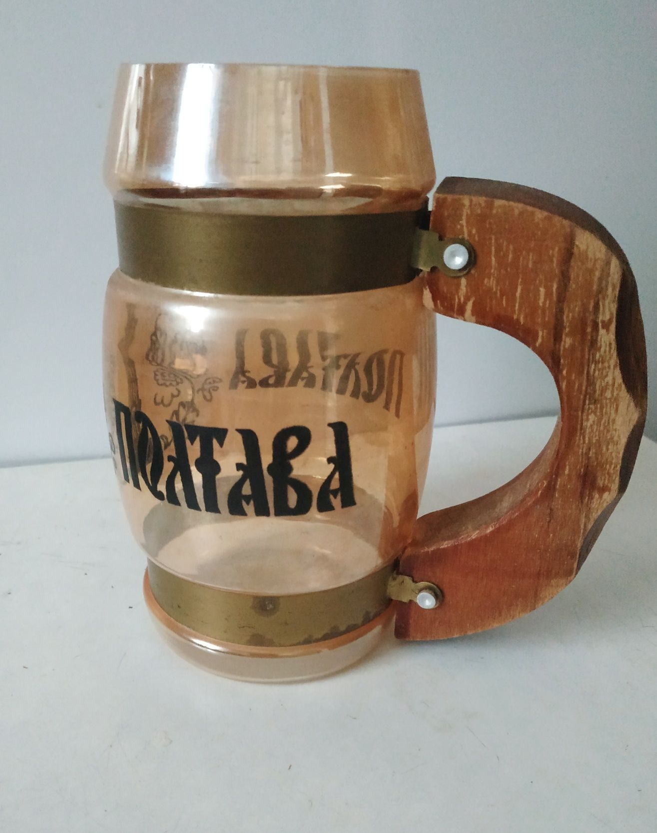 Кружка сувенирная пивная Полтава, времён СССР