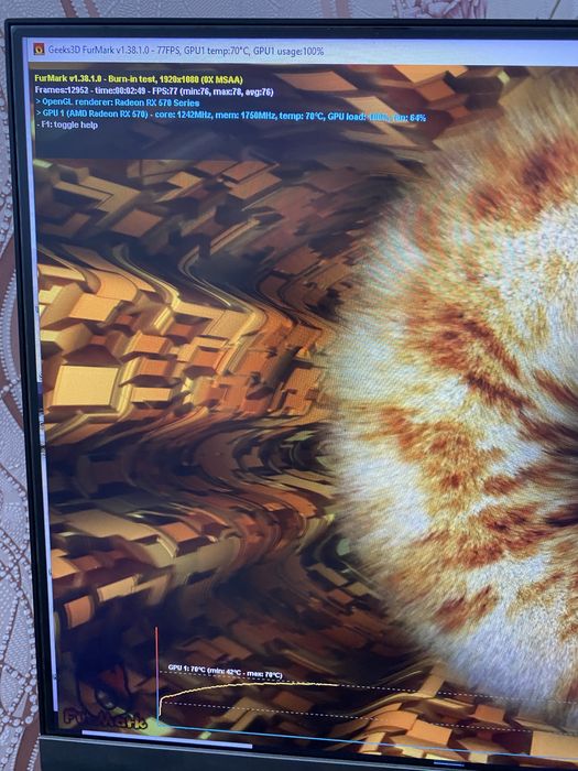 Відеокарта Sapphire RX 570 Nintro+ 8gb гарний стан.