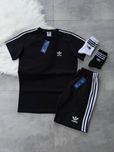 Чоловічий спортивний костюм адідас футболка + шорти Adidas [XS-3XL]