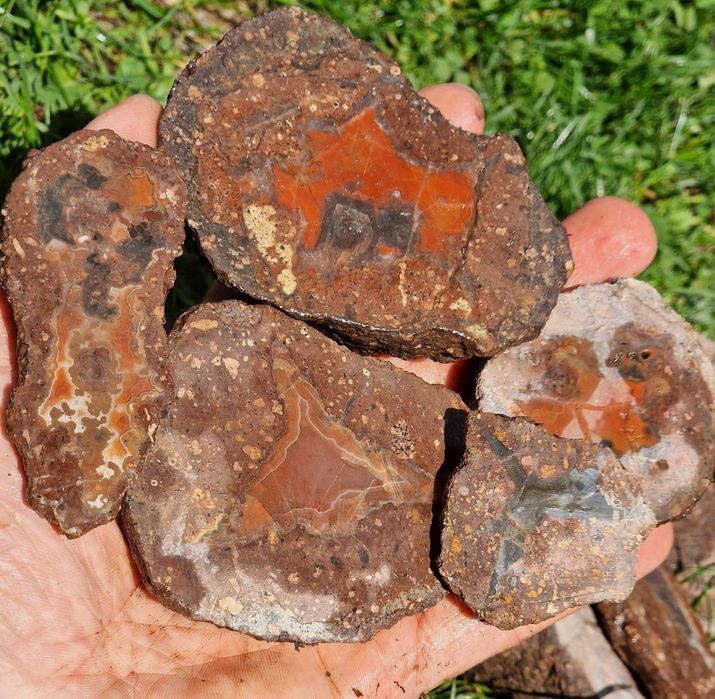 Agaty Nowy Kościół Sokołowiec minerał