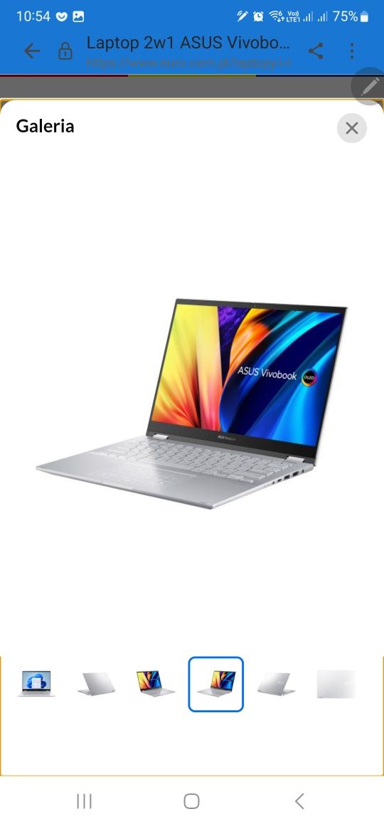 Laptop 2w1 ASUS Vivobook S 14 Flip i5-12500H 16GB OLED