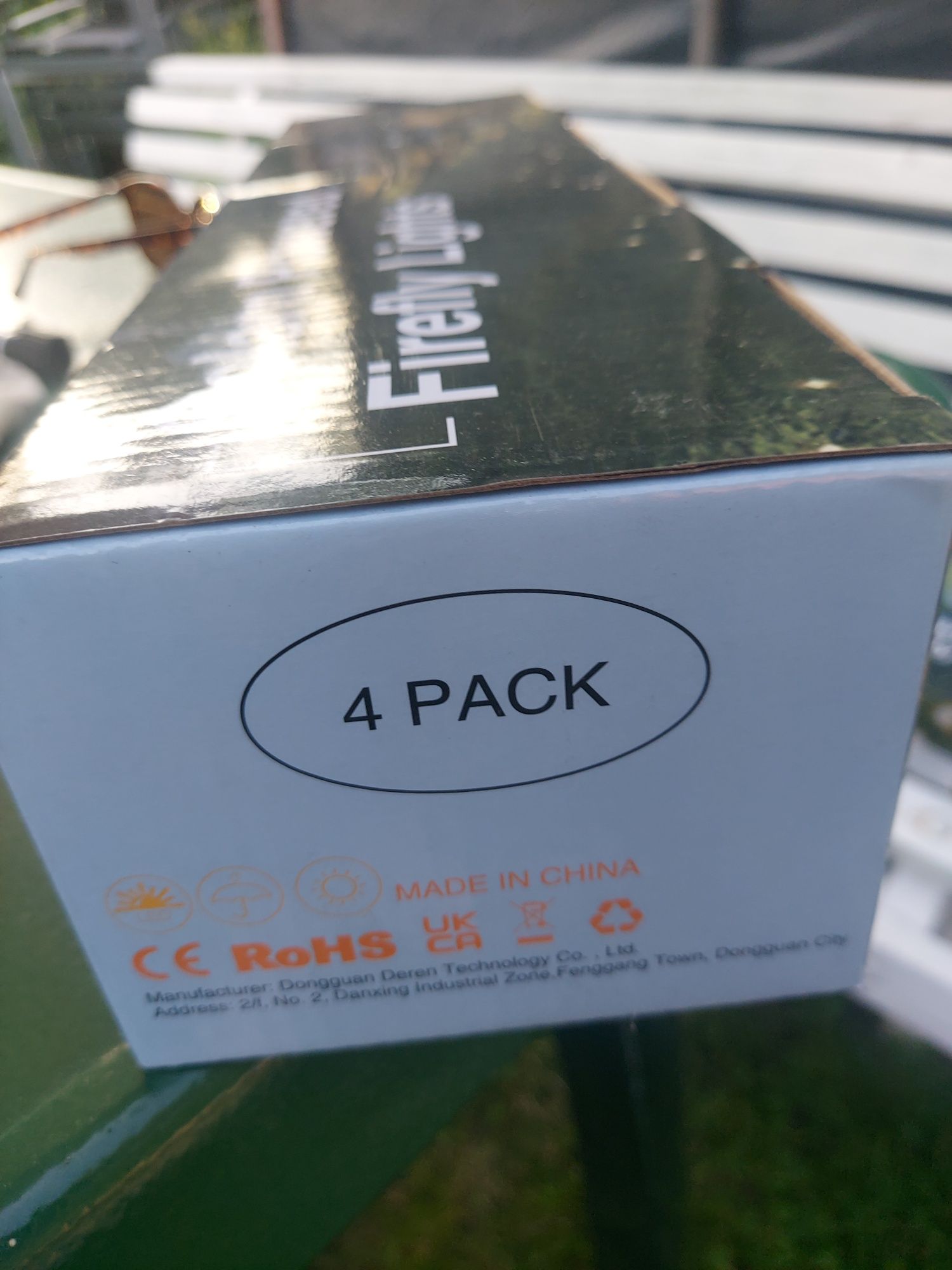 Lampki solarne, zestaw 4szt.