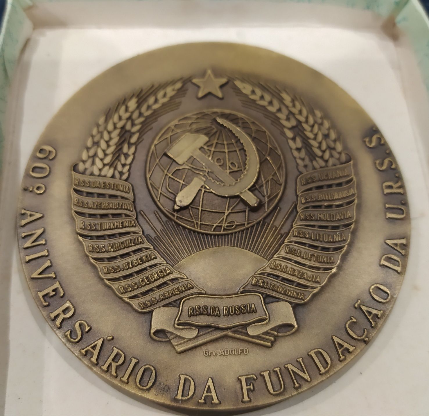 Medalha aniversário U.R.S.S.