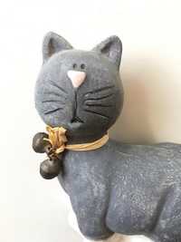Фигурка для декора дома Кот, статуэтка кошка ручная работа