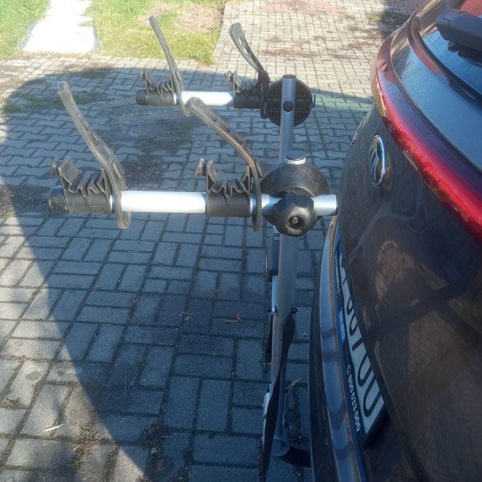 Bagażnik na dwa rowery na hak