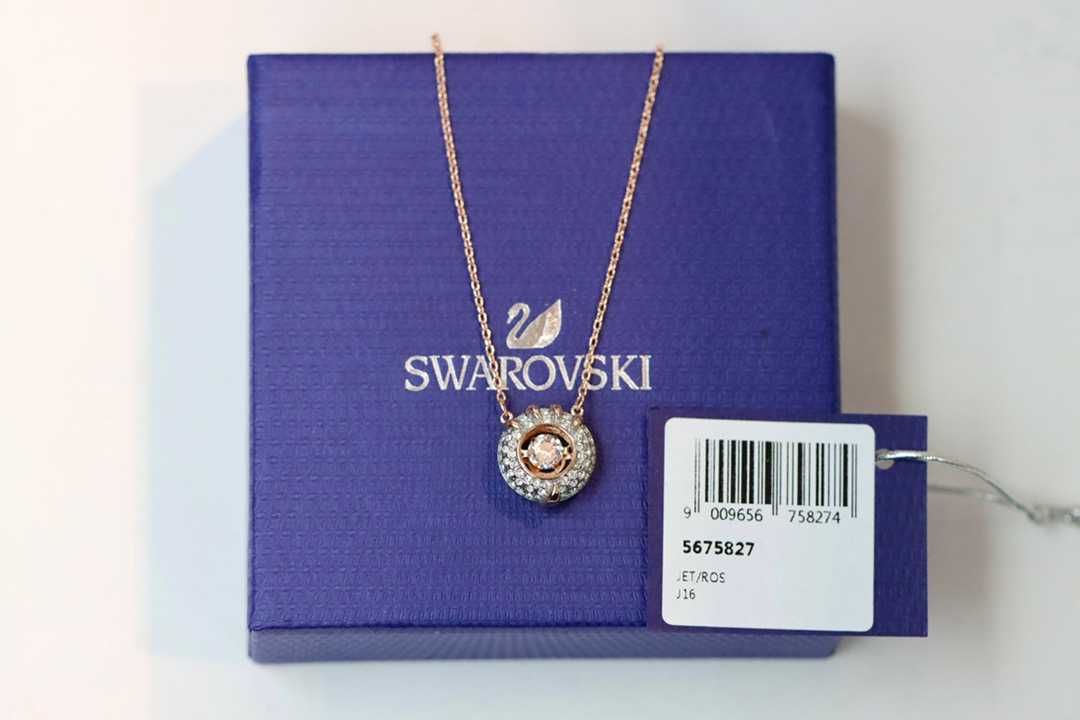 Swarovski Dragon & Phoenix pendant Dragon’s  Rose gold-tone plated