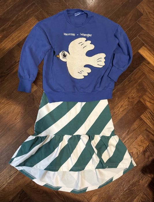 Mini Rodini Dear Sophie - bluza i spódniczka