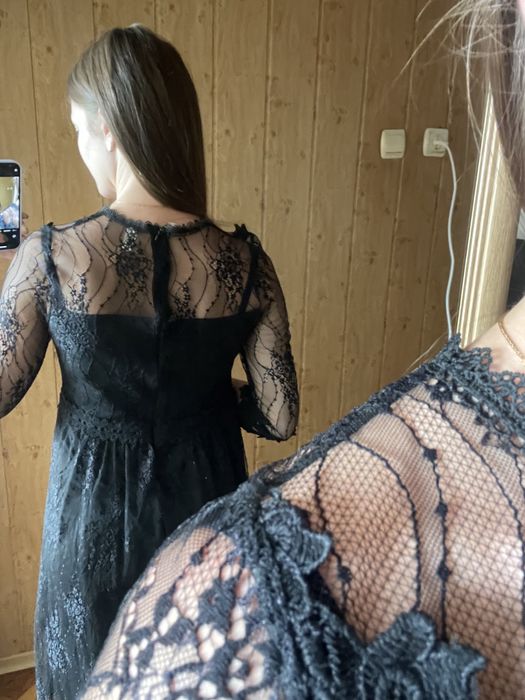 Кружевное платье