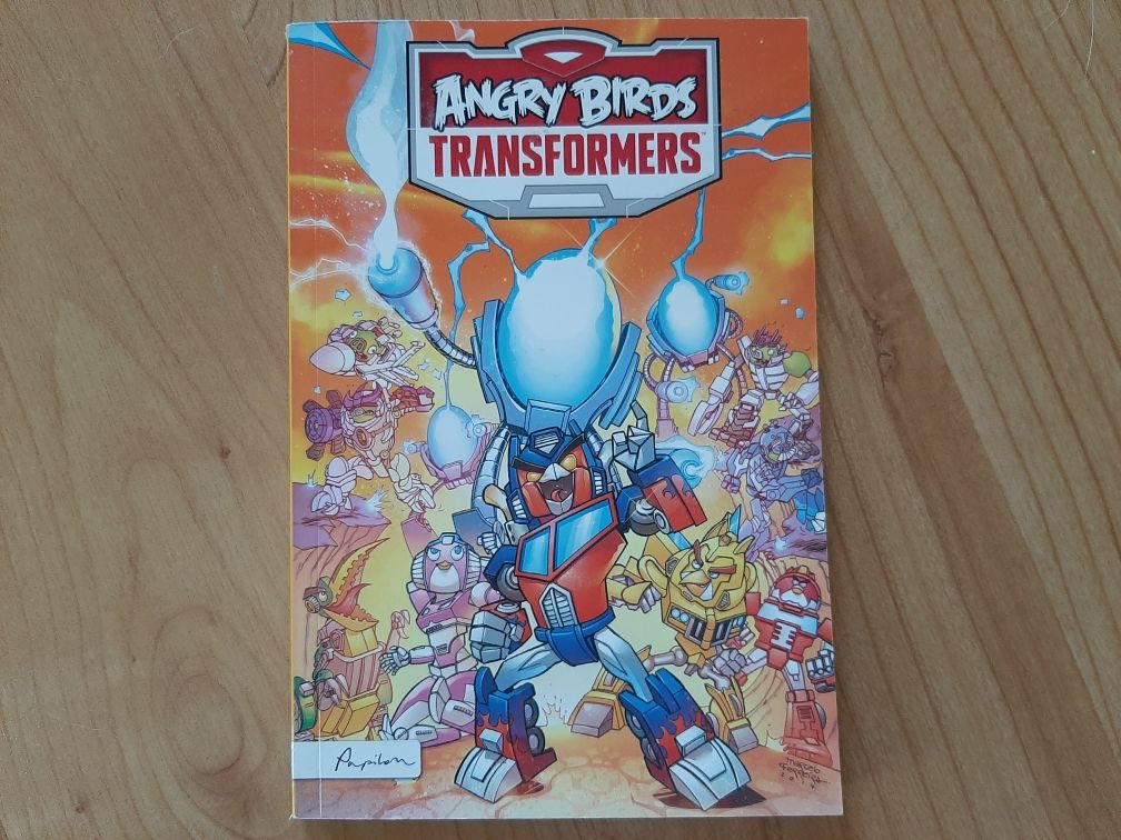 Angry Birds Transformers komiks książka