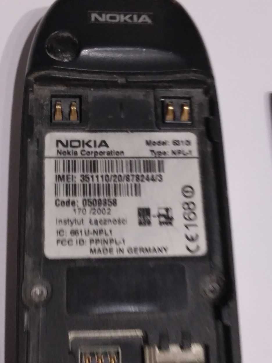 Kultowa Nokia 6310i srebrna