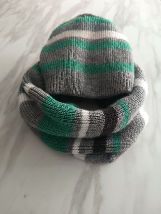 Czapka+komin kpl