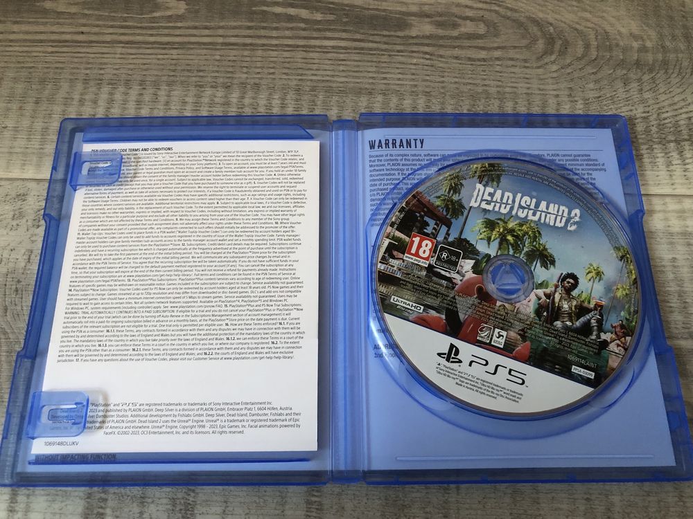 Продам Dead Island 2 на PS 5