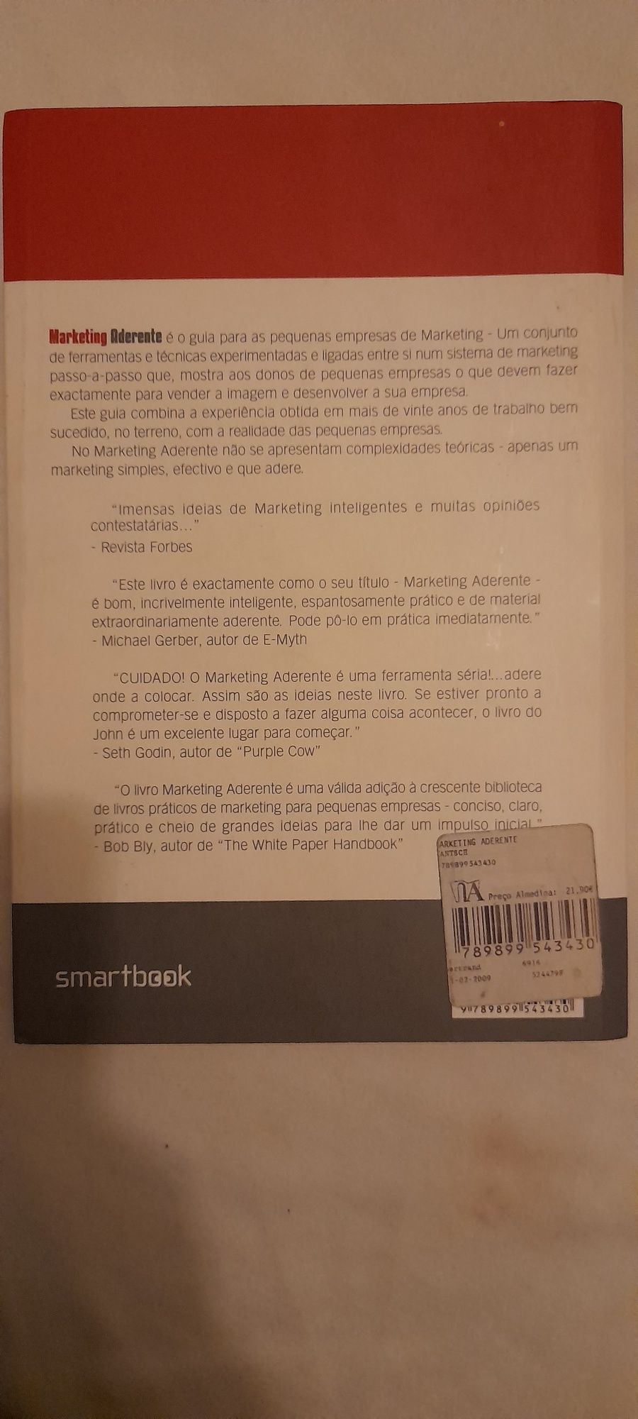 Livro de Gestão, marketing, liderança