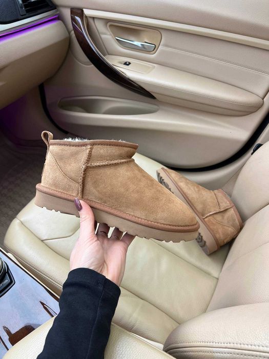 Уггі UGG Ultra Mini Brown Chesnut Угг (36-41)