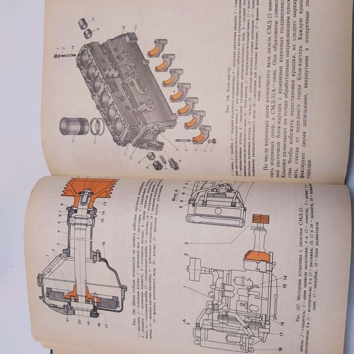 Комбайны ДОН обслуживание/электросхема 1986г.