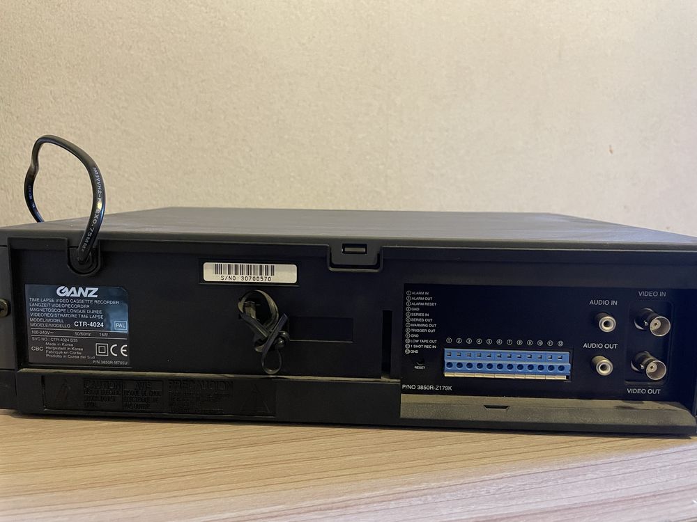 Rejestrator VHS Ganz CTR-4024