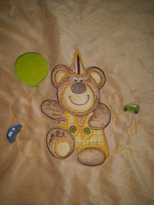 Kocyk niewolęcy z aplikacją Misia