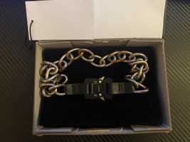 Подвеска 1017 Alyx 9SM chainleather buckle necklace (rick owens)