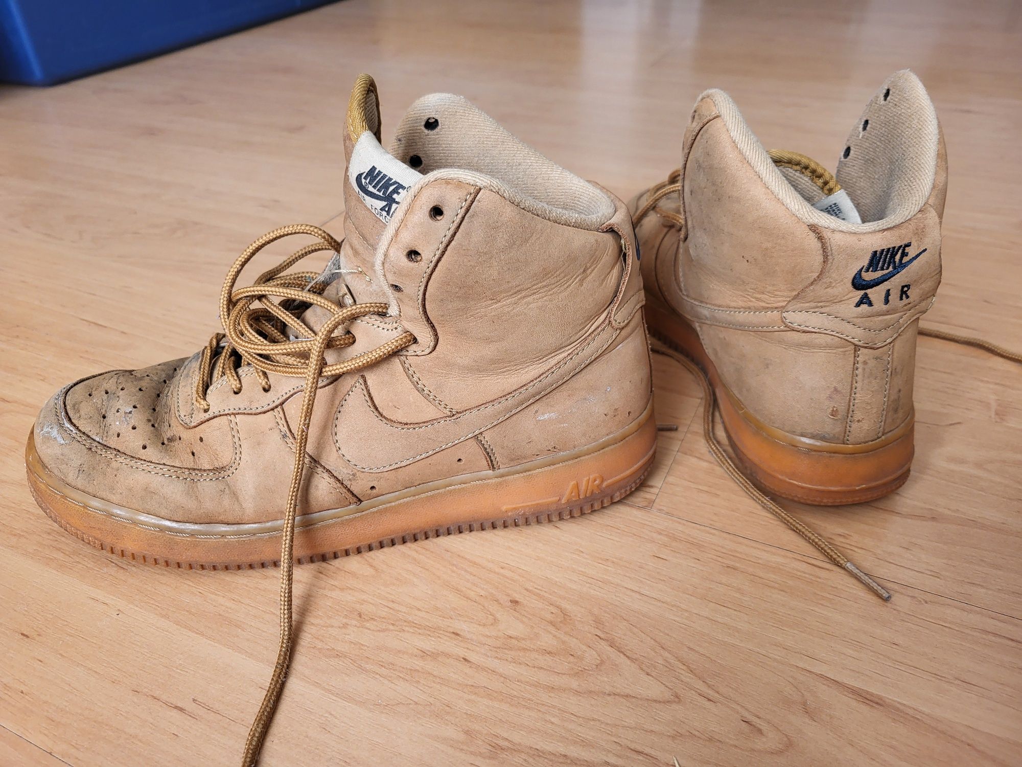Nike air force 1 high Iv8 3 miodowe karmelowe za kostkę Low