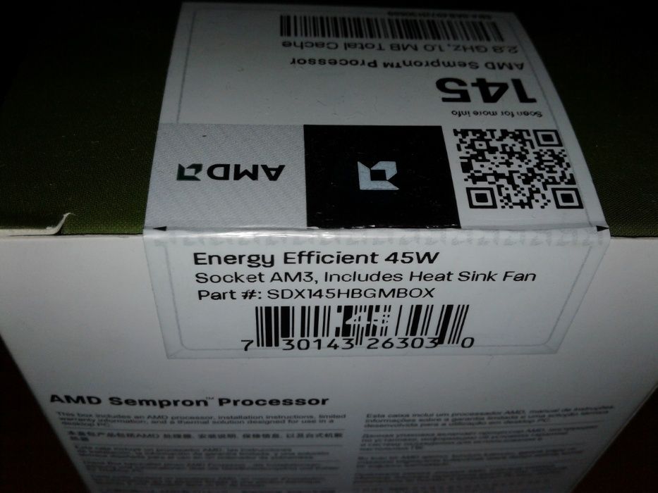 Процессор AMD Sempron 145