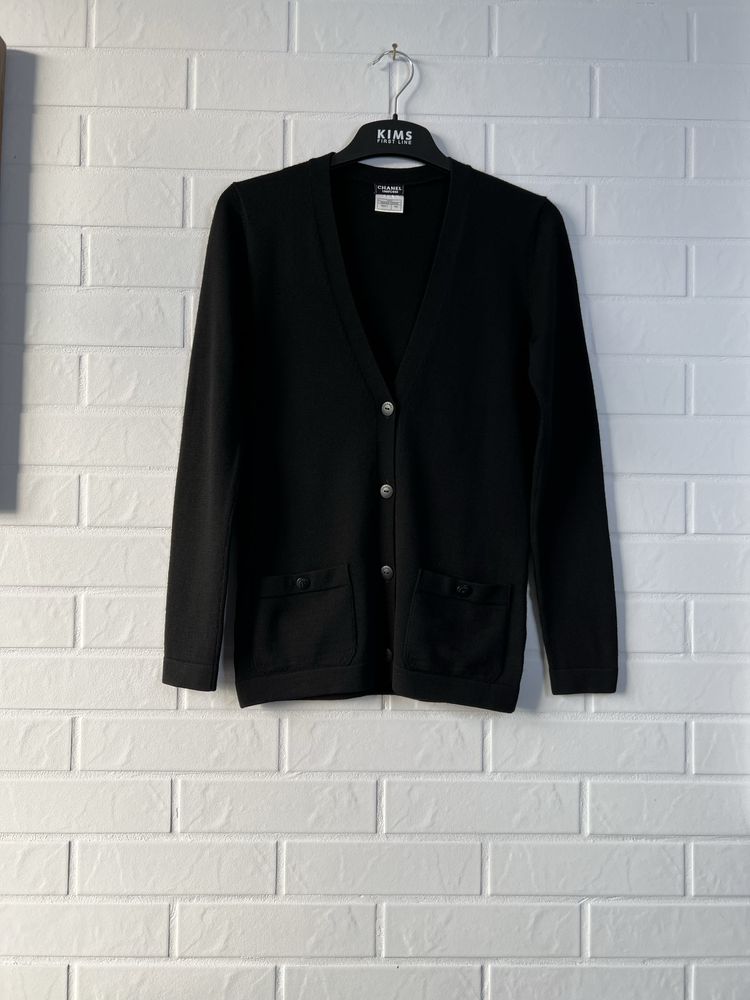 Chanel uniform вовняна кофта кардиган р. XS