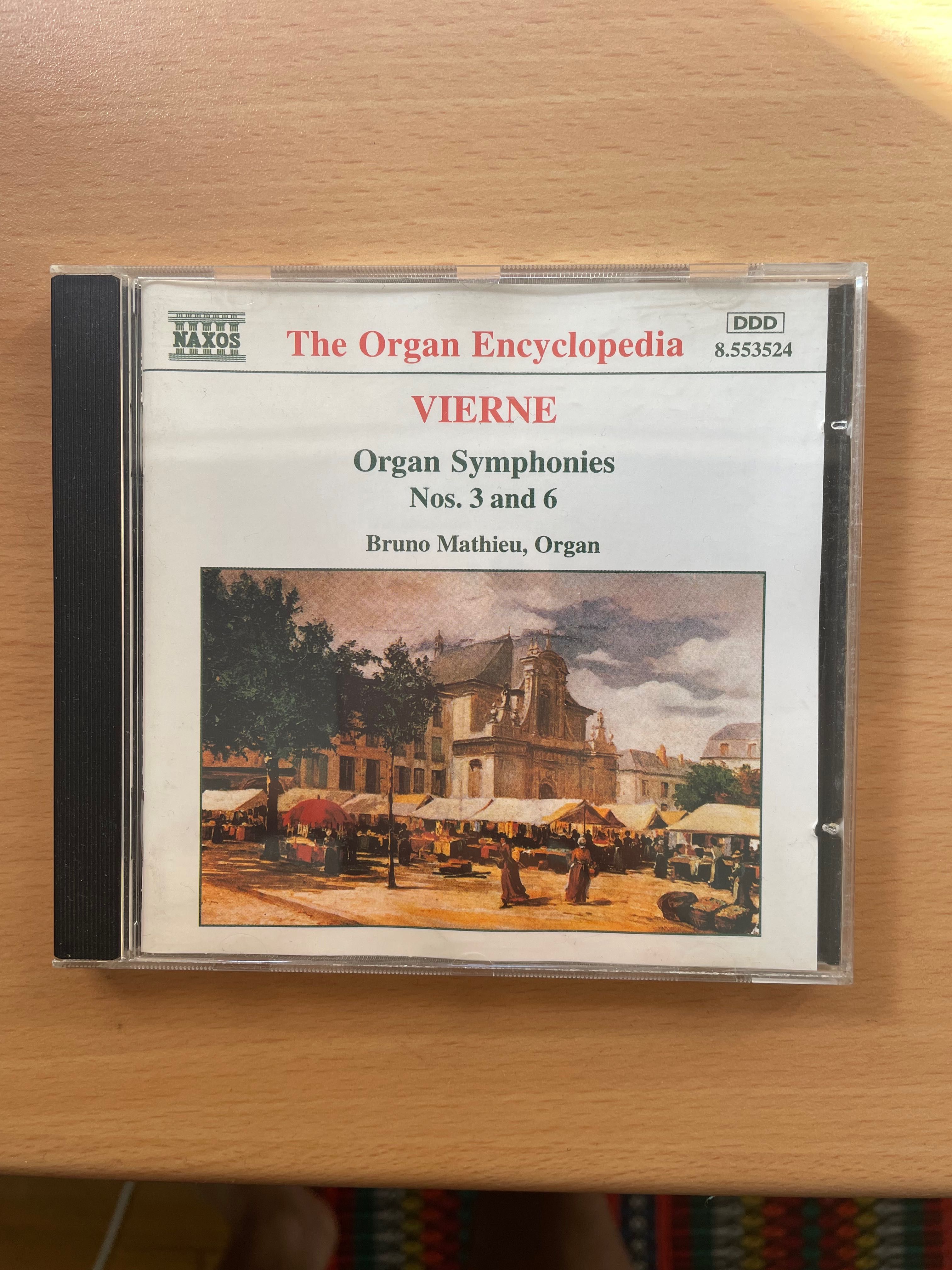 CD Vierne, Bruno Mathieu: Organ Symphonies Nos. 3 And 6