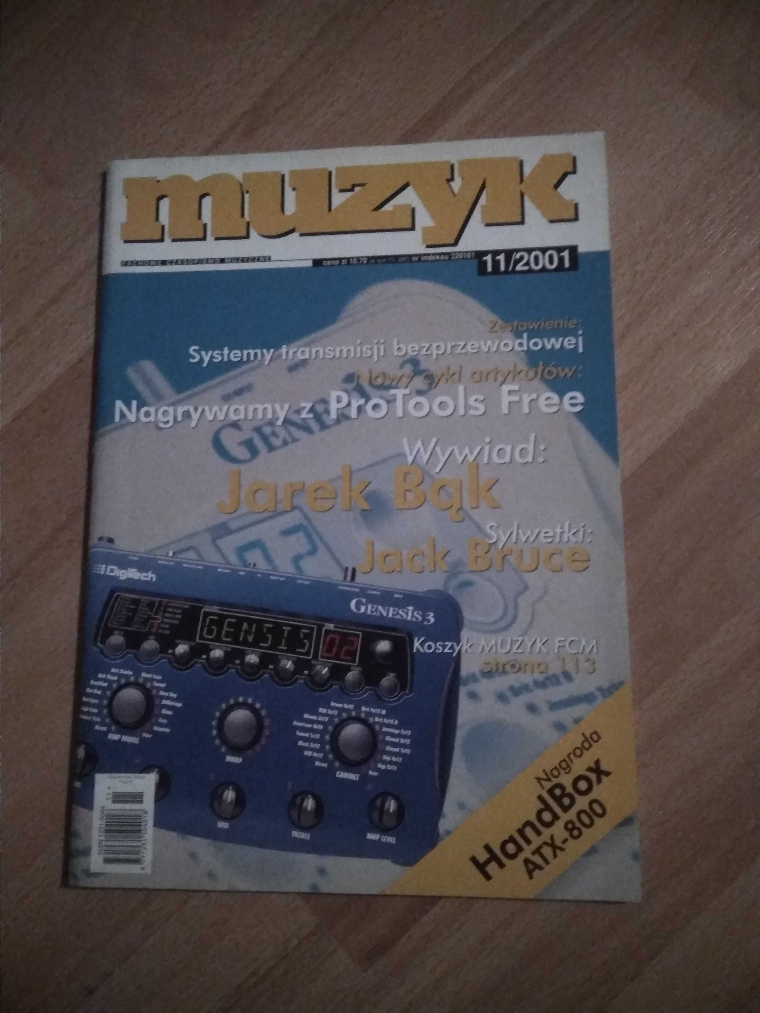 Czasopismo muzyczne MUZYK 11/2001