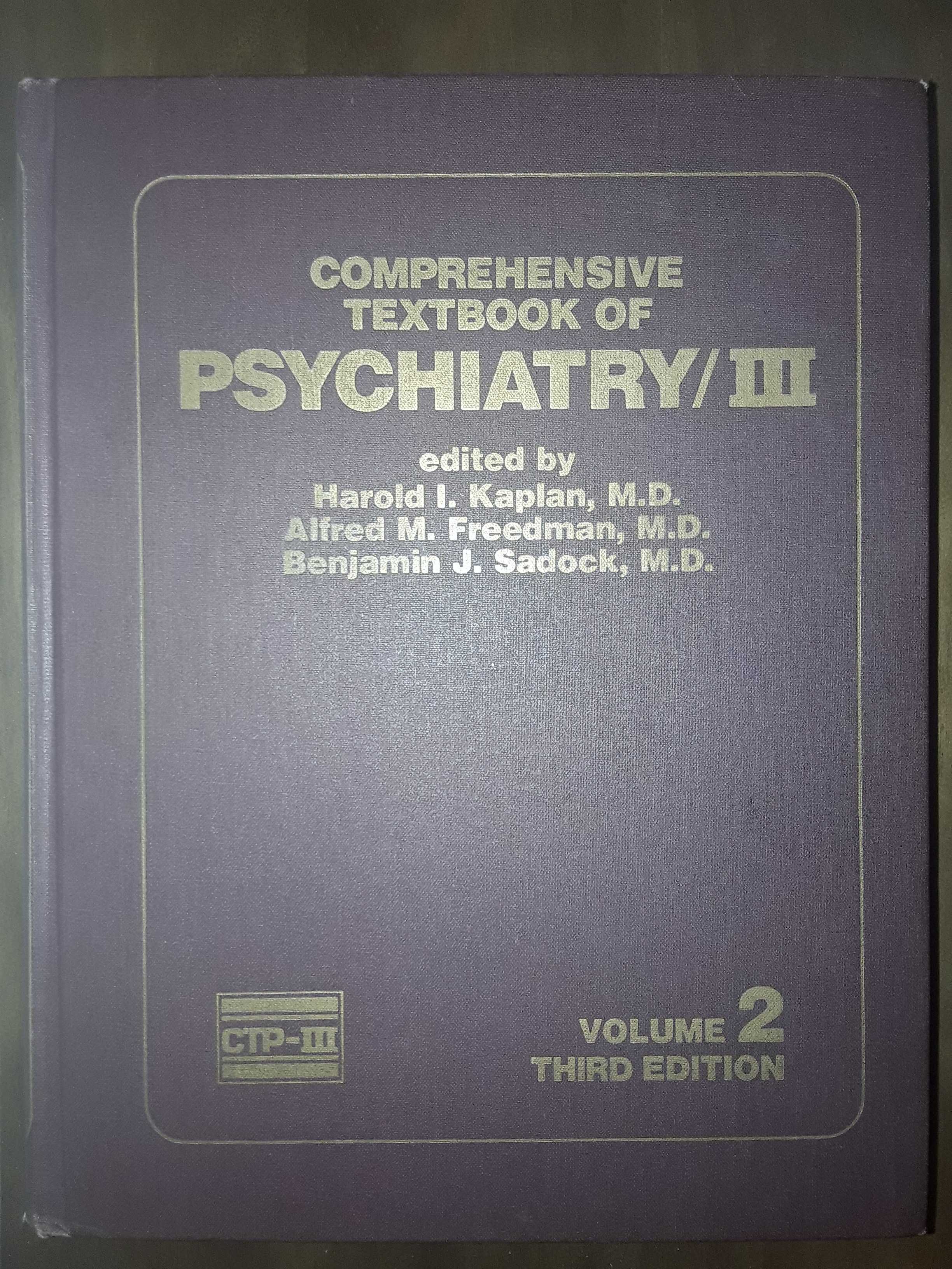 Comprehensive Textbook of Psychiatry 3rd edition Kaplan