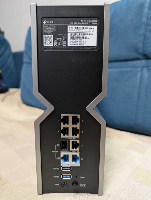 Роутер TP-link Archer BE900 BE24000 Wi-Fi 7 6 5 2.4 BE800 BE805 GE800