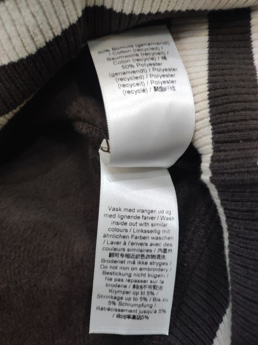 Brązowa bluza męska wciągana z kapturem Varsity Les Deux Copenhague S