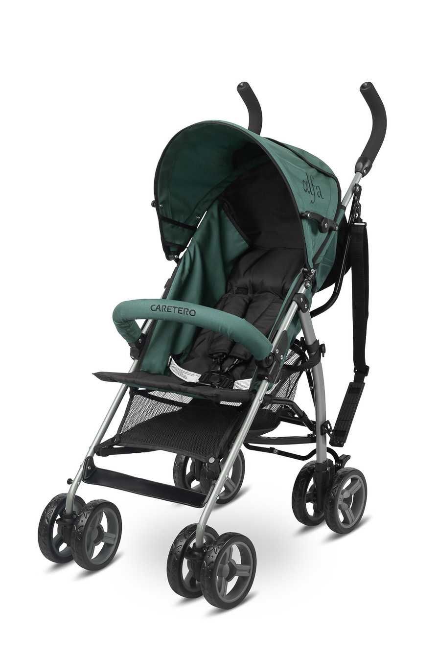 Wózek spacerowy parasolka ALFA DARK GREEN TERO-5790