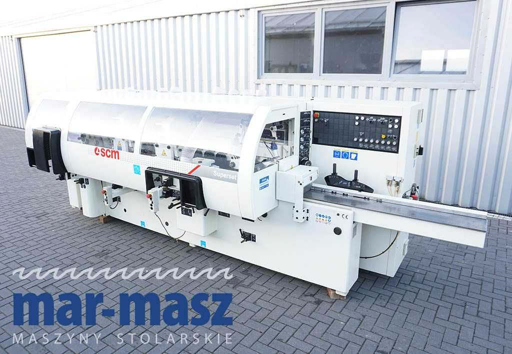 Strugarka czterostronna SCM SUPERSET Plus, WEINIG, WINTER, LEADERMAC
